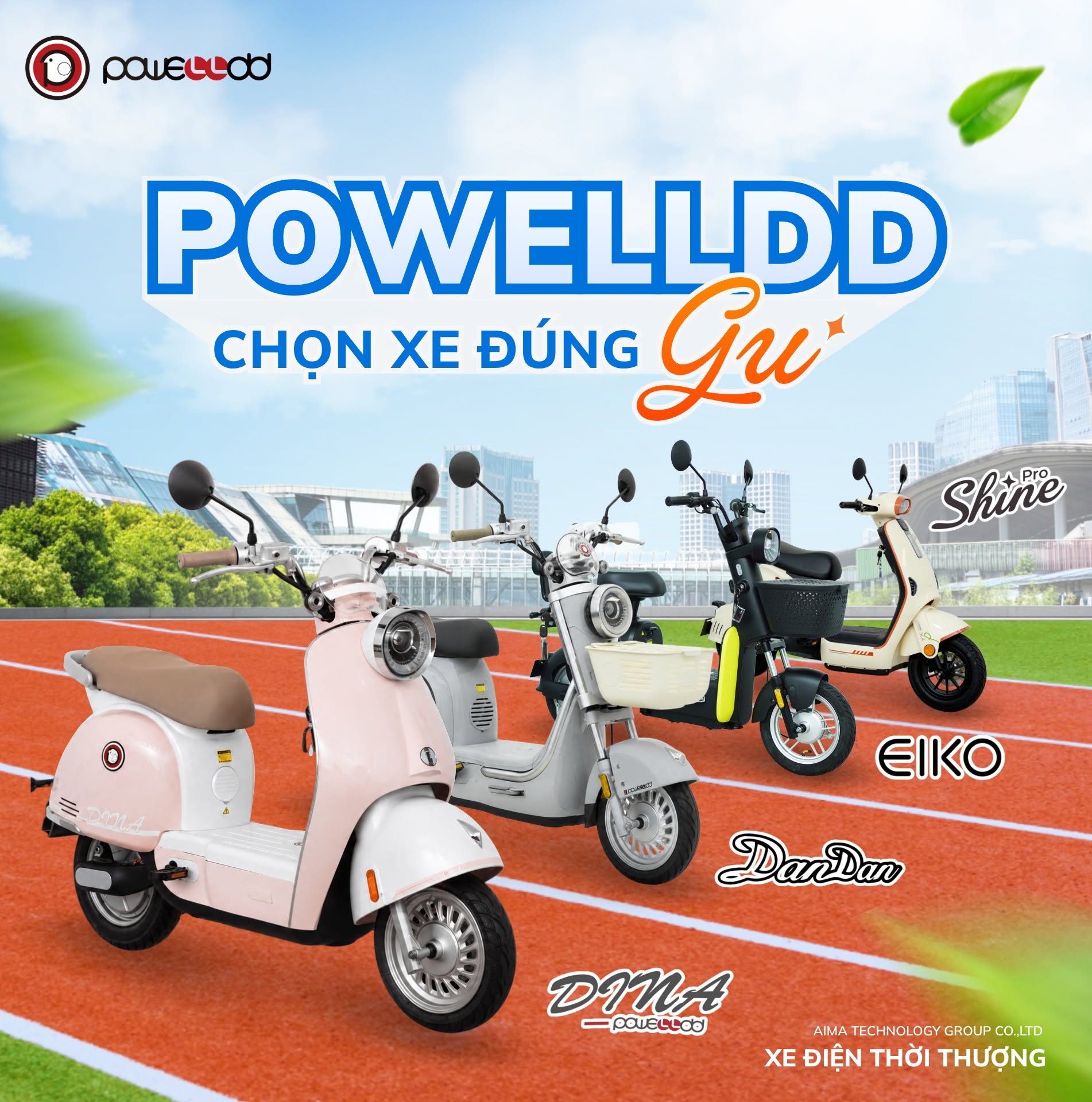 POWELLDD Hưng Thanh – Đa dạng xe máy điện, xe đạp điện chính hãng